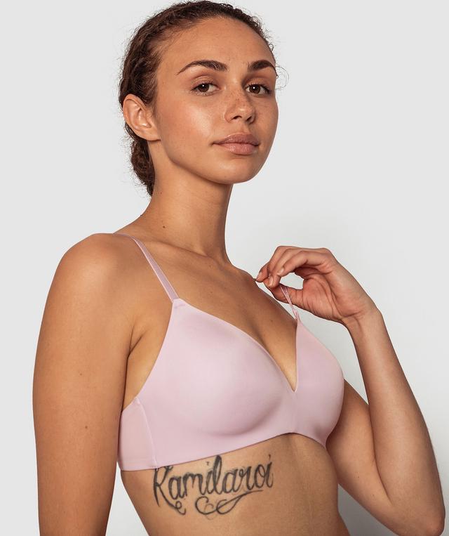 Jewel Wirefree Contour Bra - Light Purple