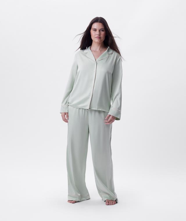 Elizabeth Long Sleeve Top - Light Green
