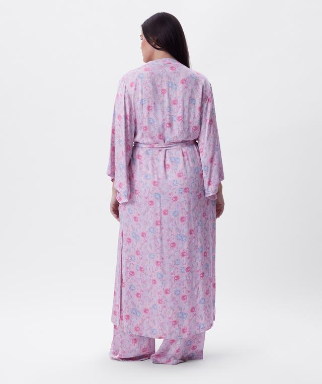 Cecilie Long Wrap - Print Floral