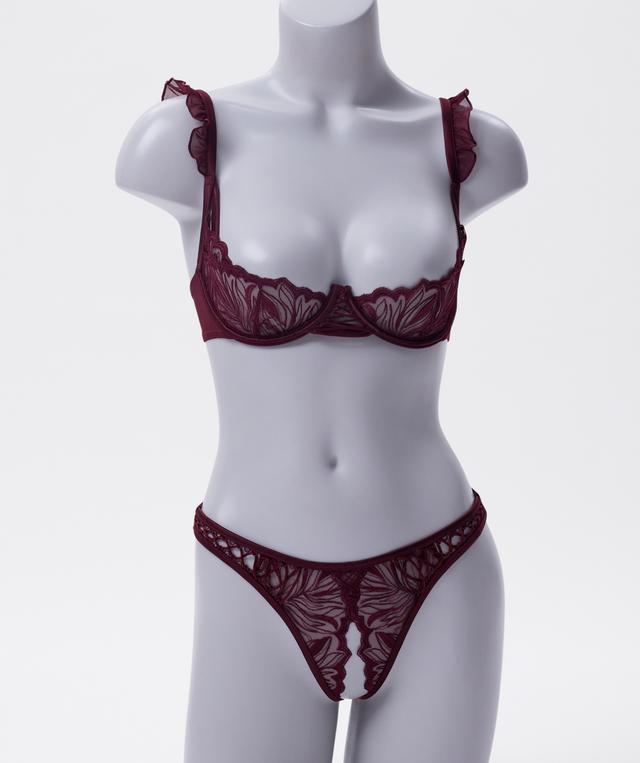 Night Games Bordeaux Enchante Erotic Set - Berry
