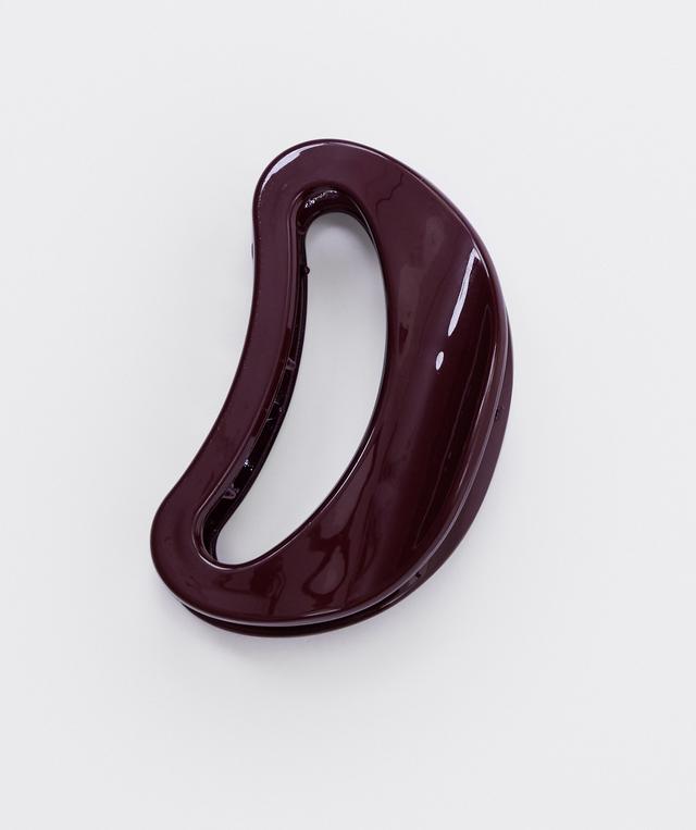 Round Clip With Logo - Berry