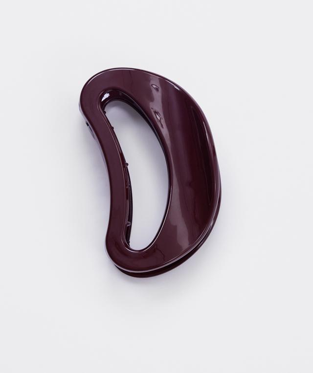 Round Clip With Logo - Berry