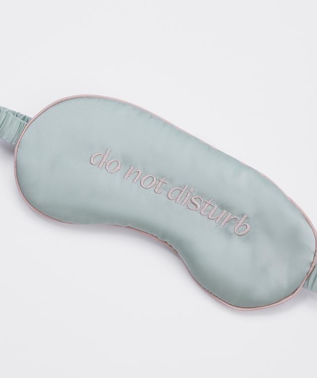Do Not Disturb Eyemask - Light Green