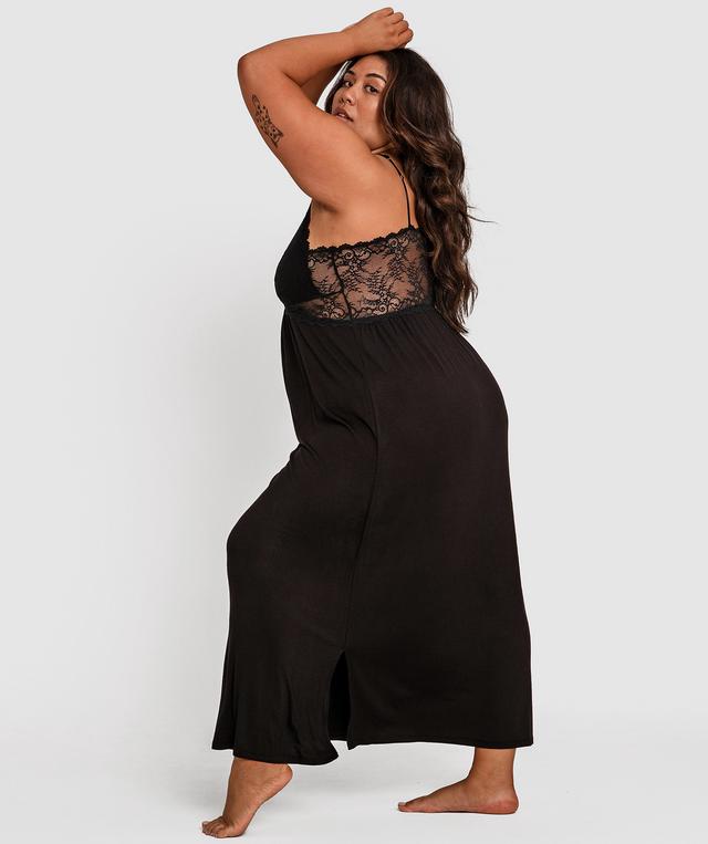 Kaede Long Slip - Black