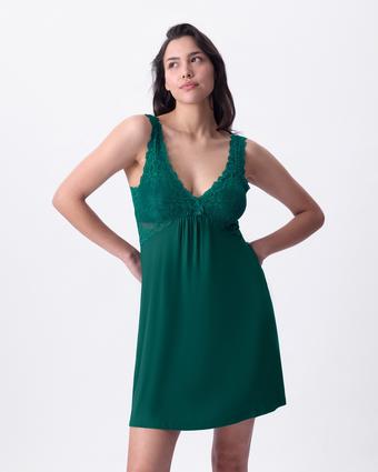 Kaede Slip - Dark Green (DARK GREEN)