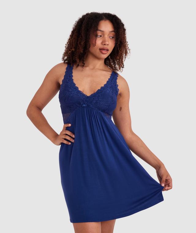 Kaede Slip - Navy