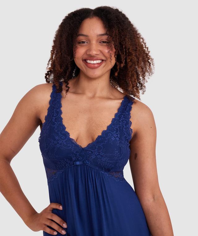 Kaede Slip - Navy