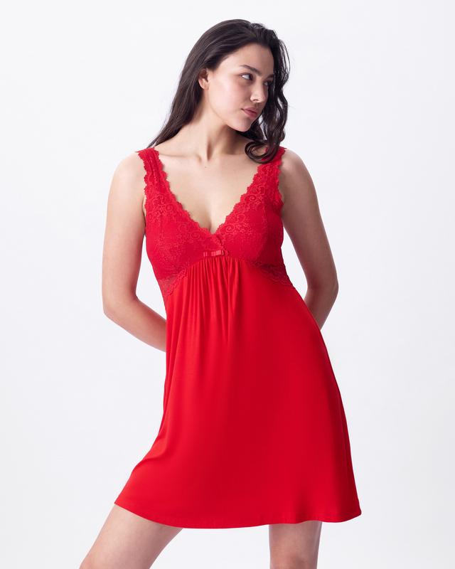 Kaede Slip - Red