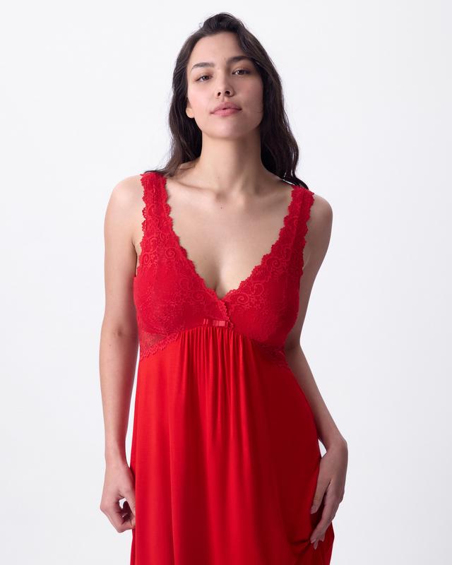 Kaede Slip - Red