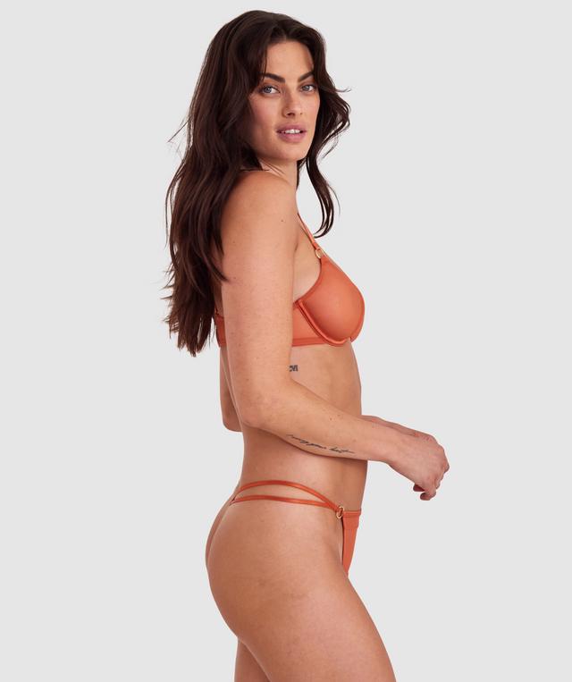 Kaia Underwire Bra - Cinnamon