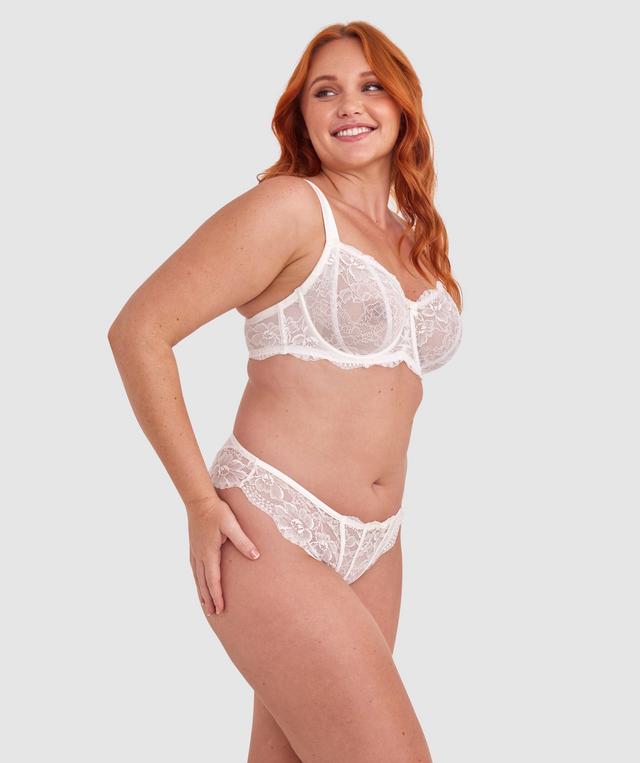 Kaylee Curvy Underwire Bra - Ivory