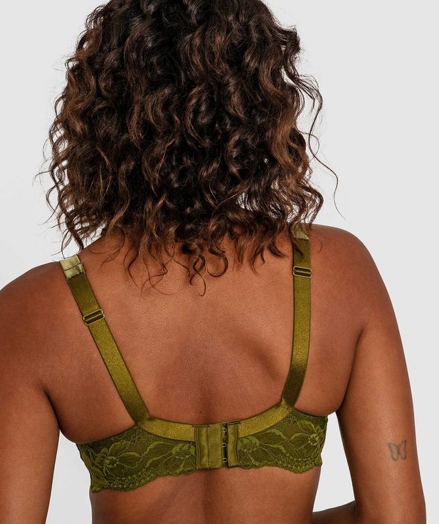 Kaylee Curvy Underwire Bra - Khaki