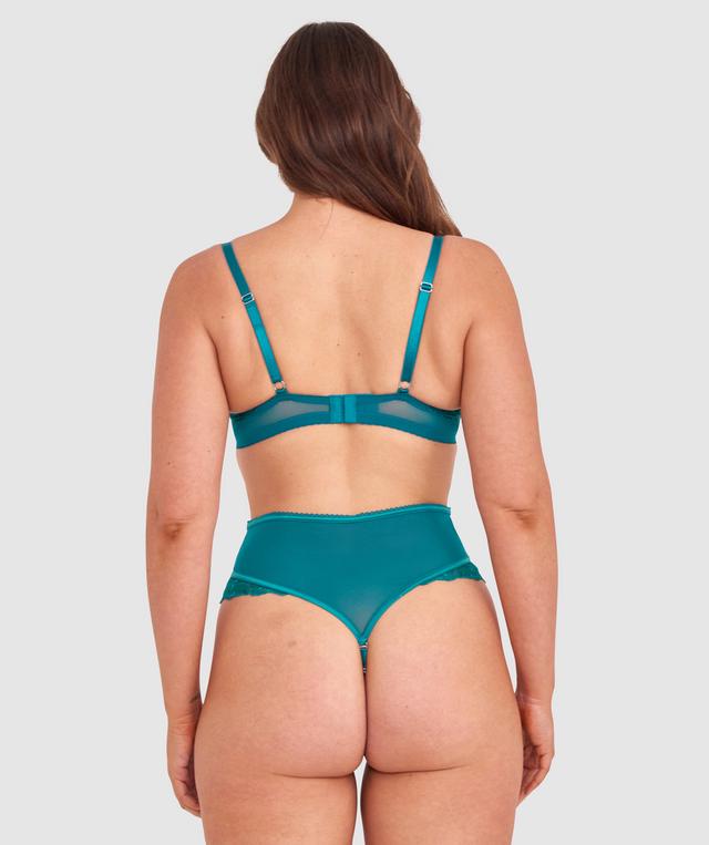 Kelsey Push Up Bodysuit - Dark Green