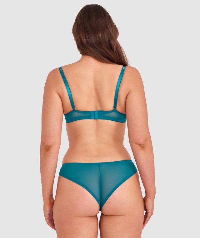 Kelsey Push Up Bra - Dark Green