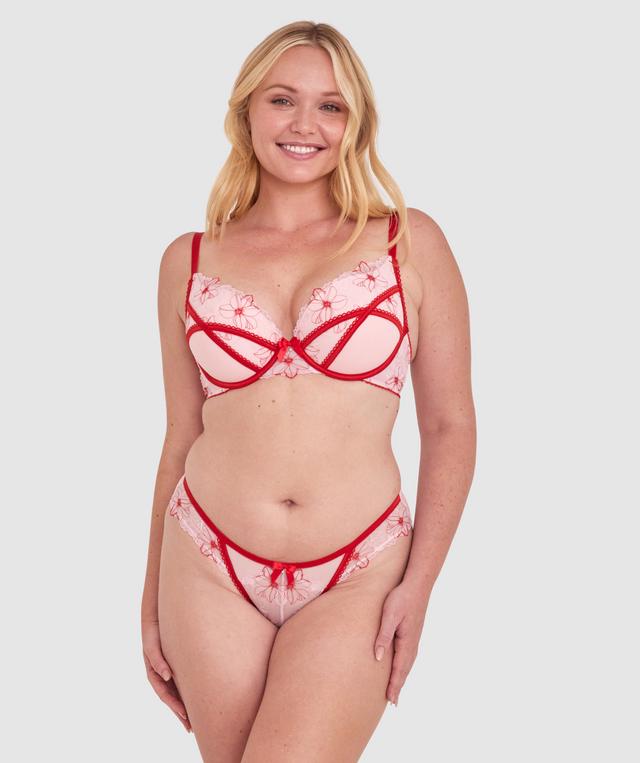 Kelsey Push Up Bra - Light Pink