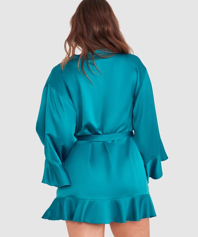 Kelsey Short Wrap - Dark Green
