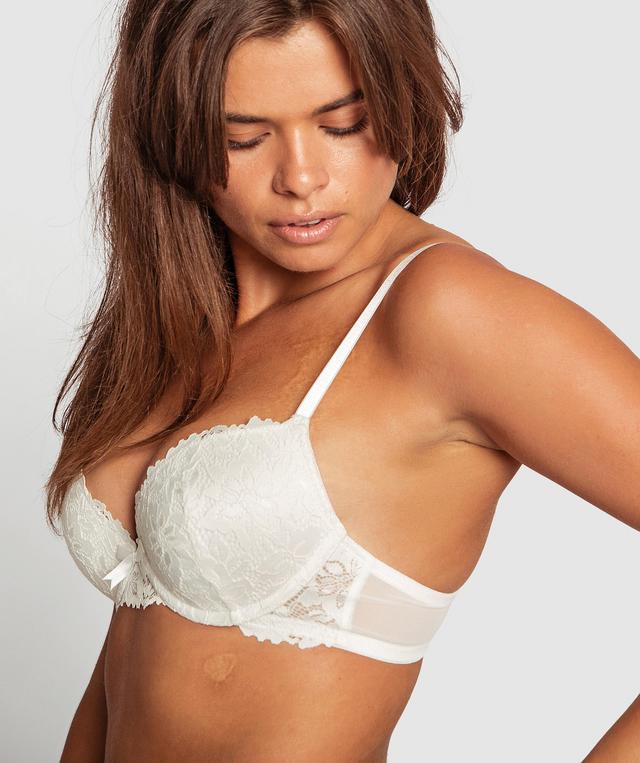 Kirsty Push Up Bra - Ivory