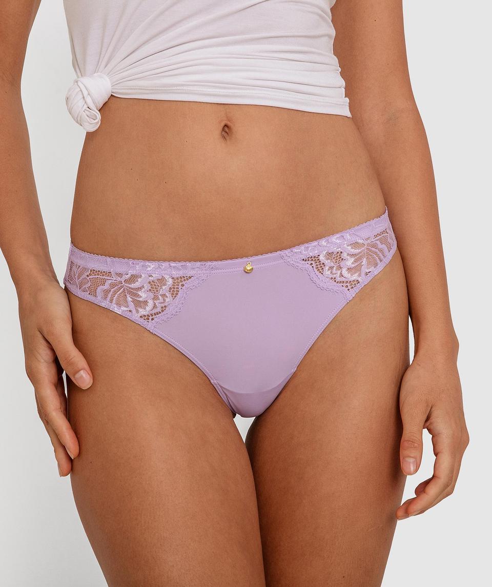 Laura V String - Light Purple