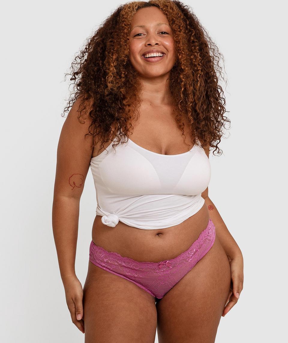 Lauren Brazilian Knicker - Purple