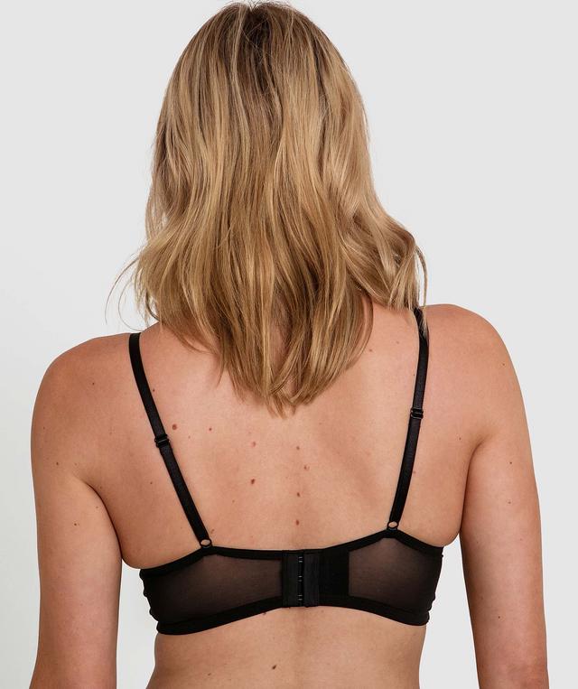 Lauren Push Up Bra - Black