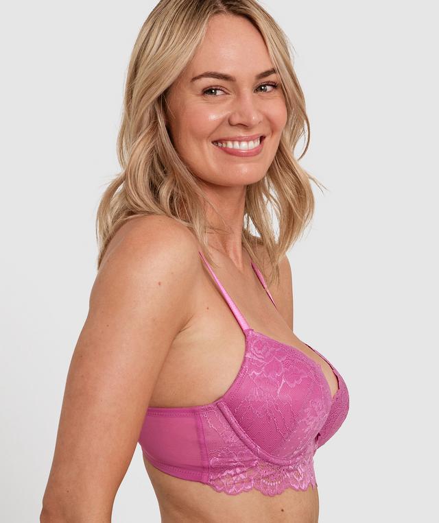 Lauren Push Up Bra - Purple