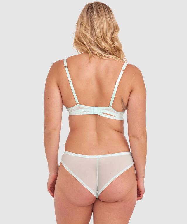 Leora Brazilian Knicker - Mint Green