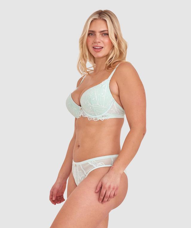 Leora Brazilian Knicker - Mint Green