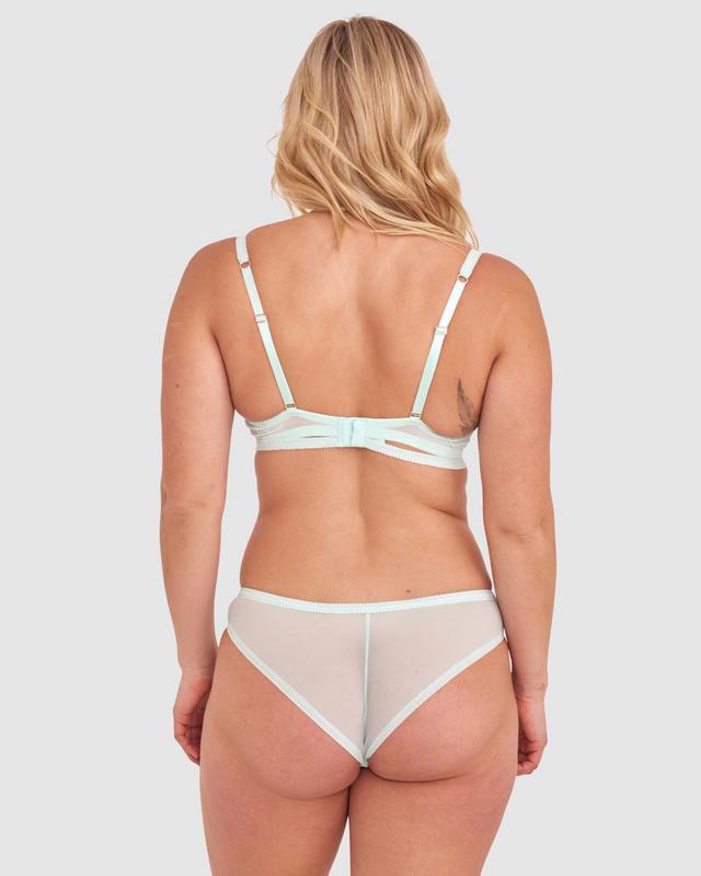 Leora Push Up Bra - Mint Green