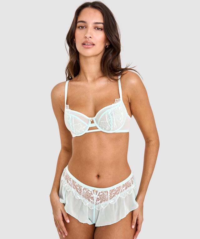 Leora Underwire Bra - Mint Green