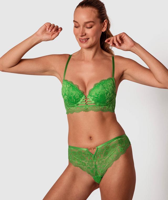 Lillian Brazilian Knicker - Green