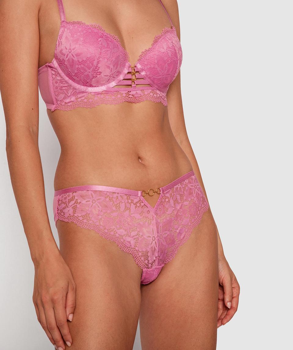 Lillian Brazilian Knicker - Lilac