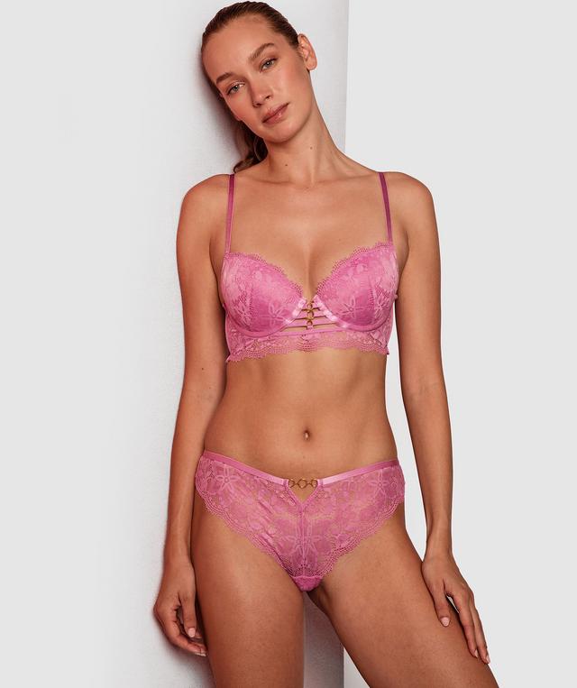 Lillian Brazilian Knicker - Lilac