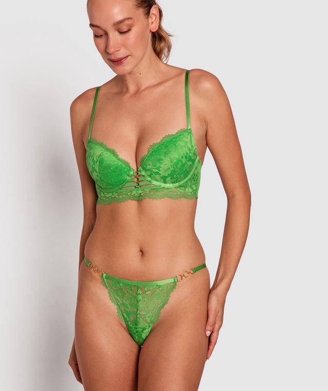 Lillian Mini V Knicker - Green