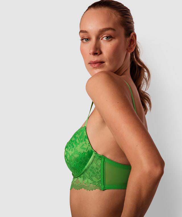 Lillian Push Up Bra - Green