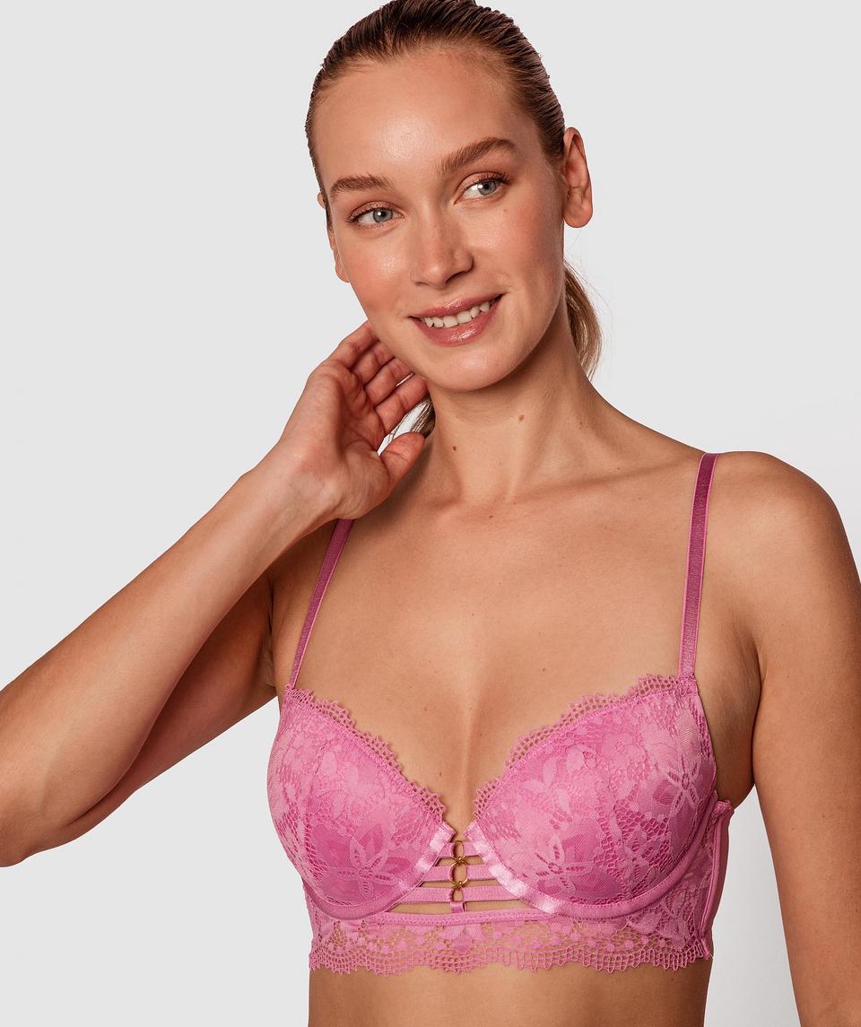 Lillian Push Up Bra - Lilac
