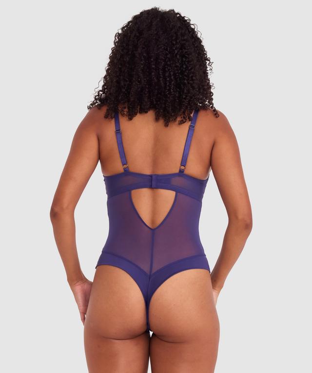 Lillyanna Lightly Lined Bliss Bodysuit - Dark Blue