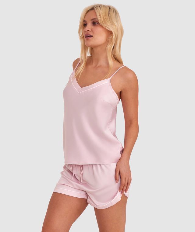 Liquid Satin Cami - Light Pink