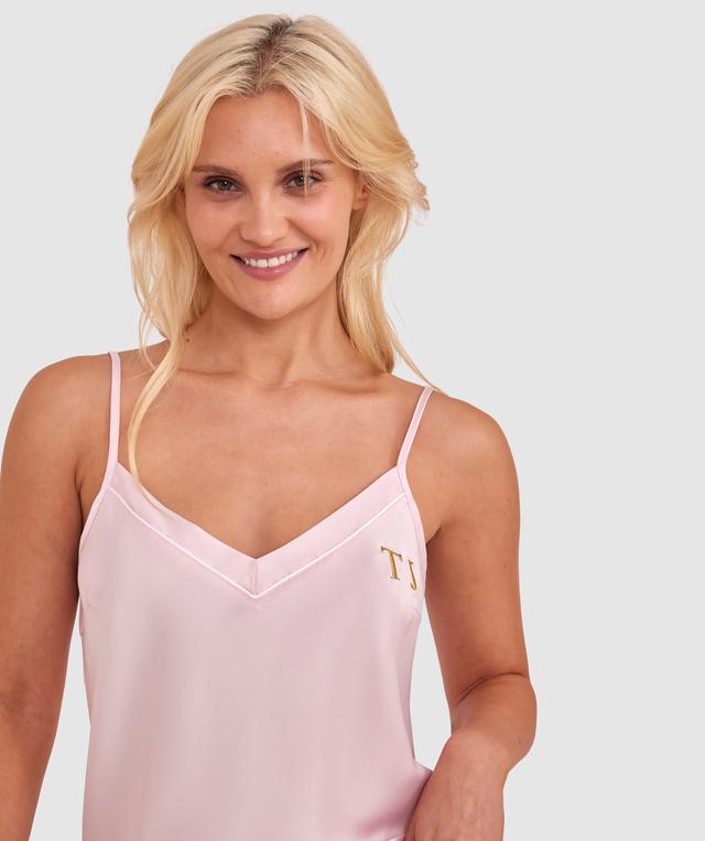 Liquid Satin Cami - Light Pink
