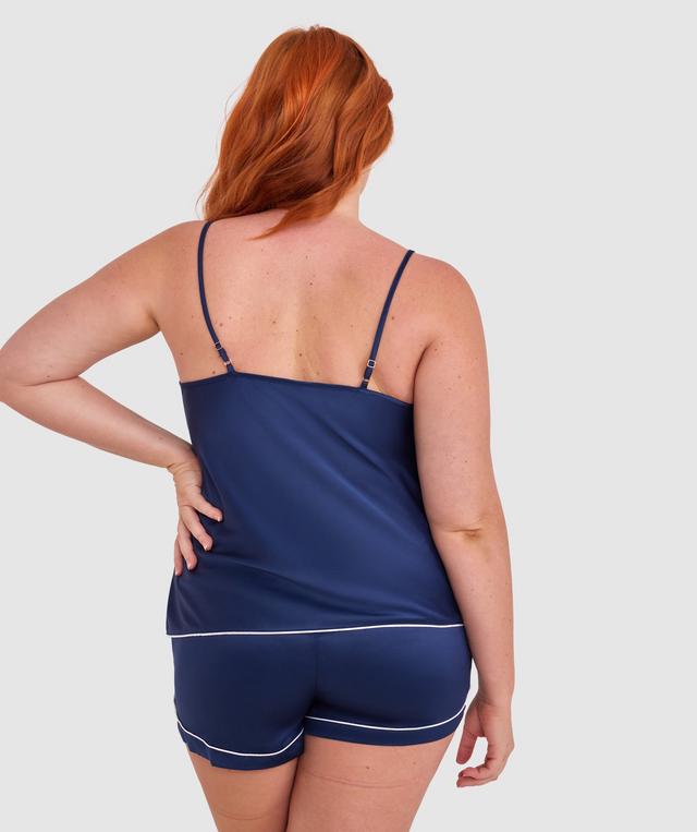 Liquid Satin Cami - Navy