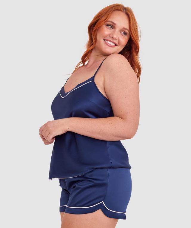 Liquid Satin Cami - Navy