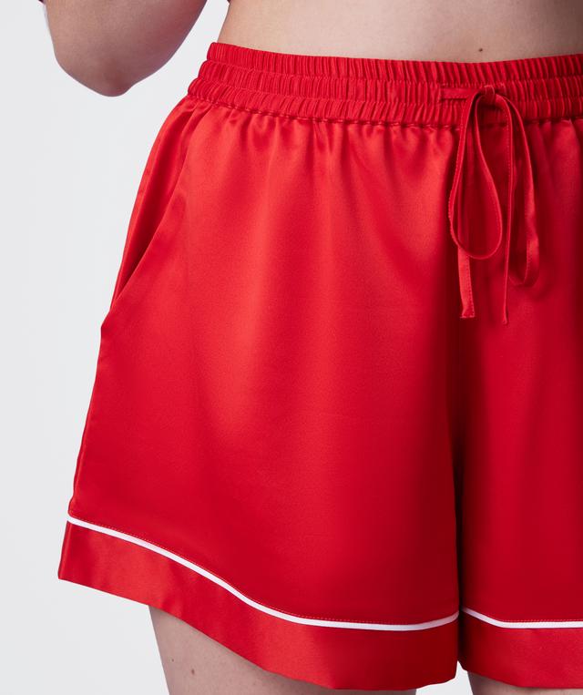 Liquid Satin Short - Red