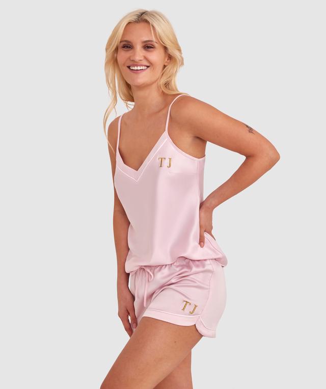 Liquid Satin Shorts - Pink