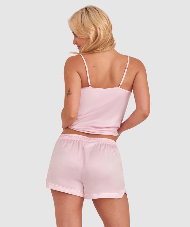 Liquid Satin Shorts - Pink