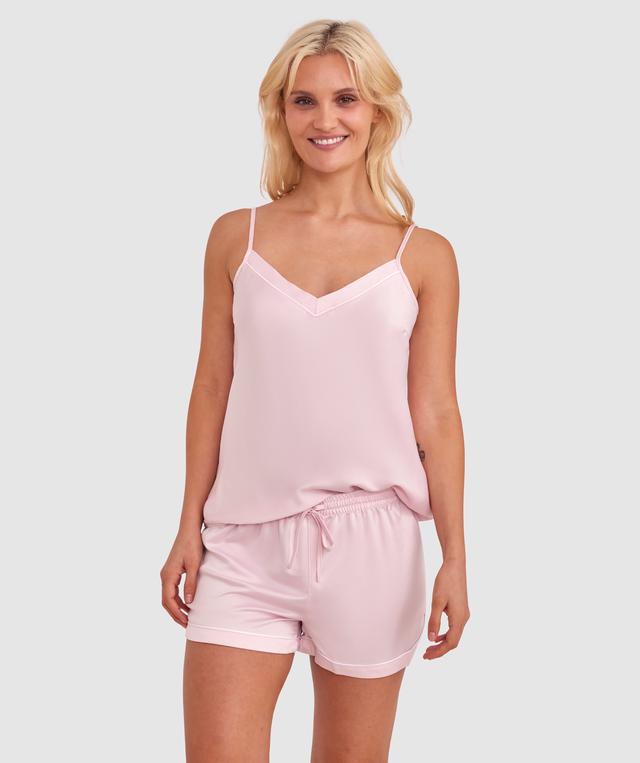 Liquid Satin Shorts - Pink