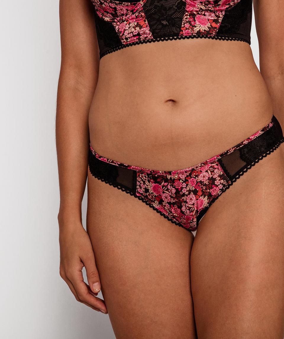 Lorna Bikini Knicker - Floral Print