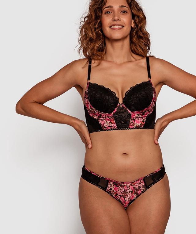 Lorna Bikini Knicker - Floral Print