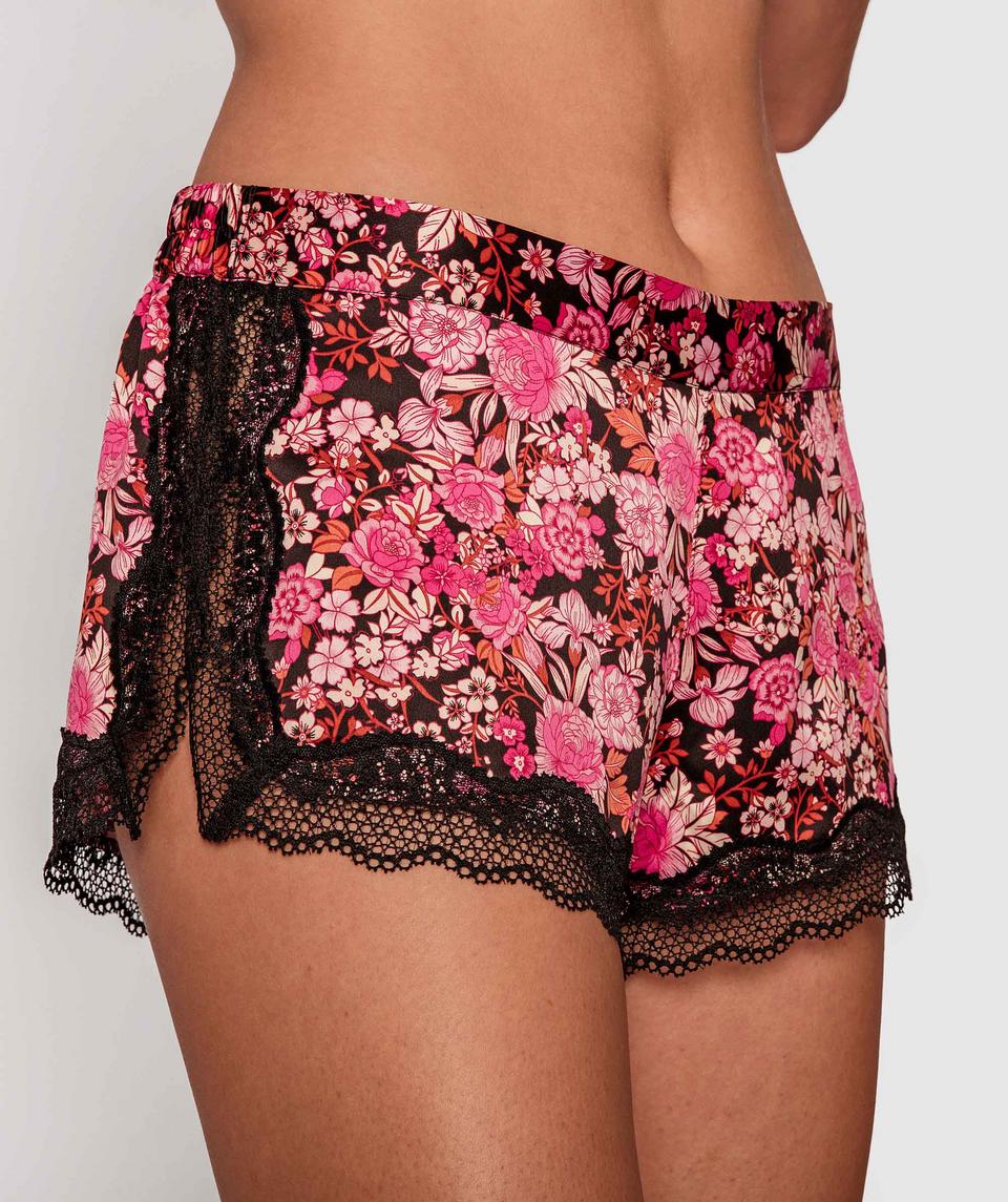 Lorna Lace Shorts - Print Paisley