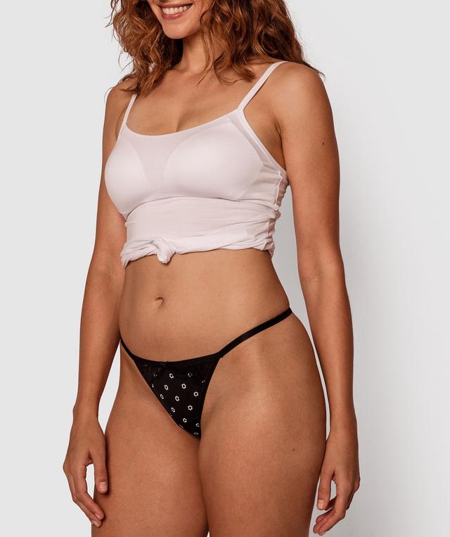 Lorna Mini V Knicker - Floral Print