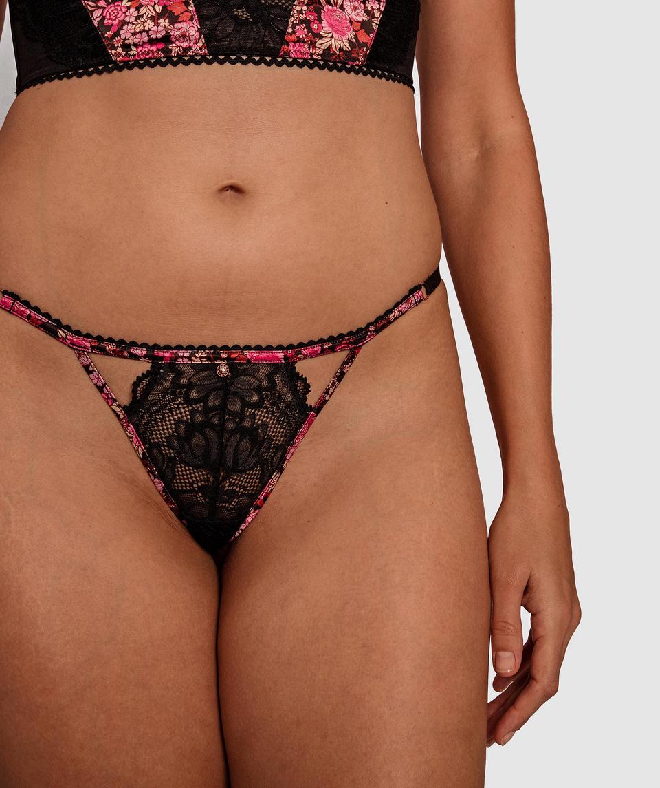 Lorna Mini V Knicker - Floral Print