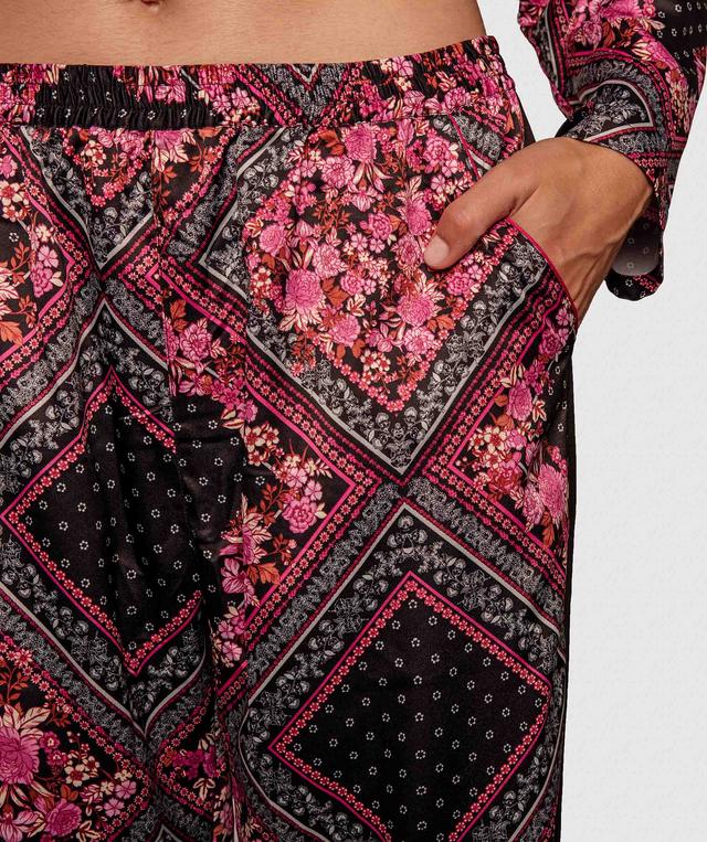 Lorna Print Long Pants - Print Paisley